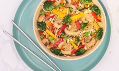 arroz chino vegano