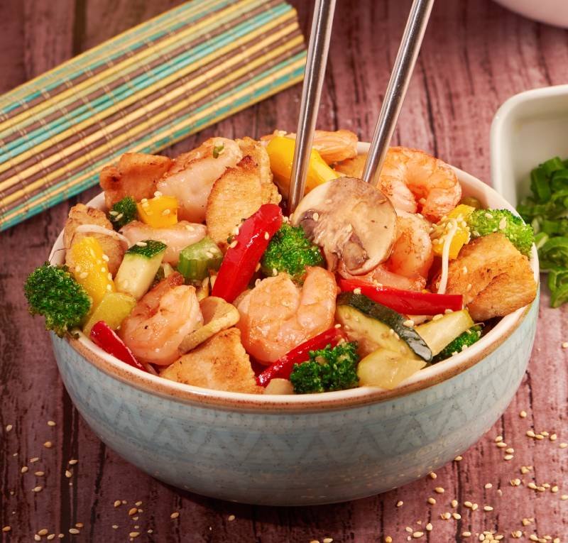 Chop Suey de Camaron