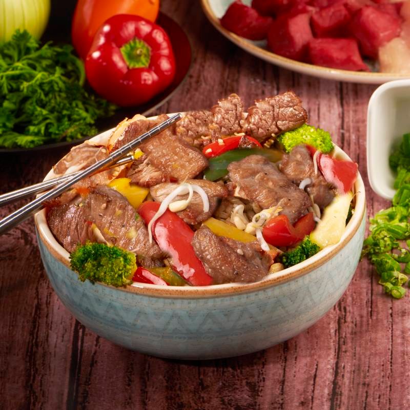 Chop Suey de Lomito de Cerdo